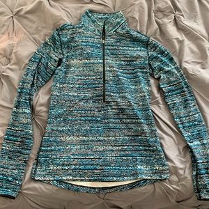 3/4 zip Nike pro dryfit